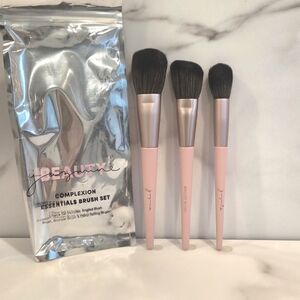 Jazmine Beauty Complexion Brush Set Face, Contour & Blush NEW PACKAGE Retail $52